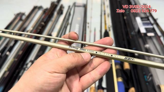 VD 31/05 Máy Câu Nhật. 1 Số Cần Lure Nhật. JIG Mới đag Sale Giá Tốt .lh Zl 📱 0923 534 779