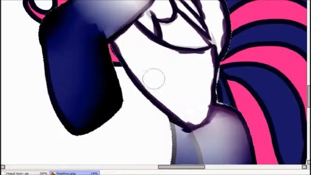 пони обработка в стиле КРИПОВАЯ спасибо за 44 подписчика!!!! :3