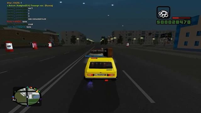 GTA:Криминальная Россия-Гоняем на нивах