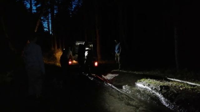 Почти выехали с Адуя )