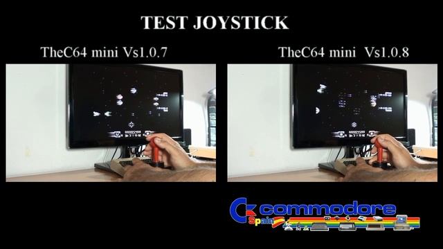 Test Joystick - TheC64 Mini New Firmware V1.0.8