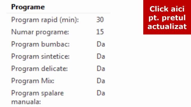 Masina De Spalat Rufe Cu Incarcare Verticala Candy EVOT 10071D1