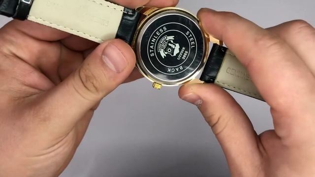 Відео огляд_ Годинник наручний Ulysse Nardin-Maxi Marine Black ремінець чорний