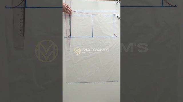 построение основы брюк от Maryam’s
