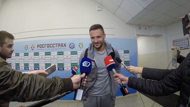 Комментарий Евгения Маркова (Тосно) после матча 