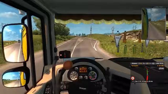 Euro Truck Simulator 2 Driving Daf Xf 105.410
