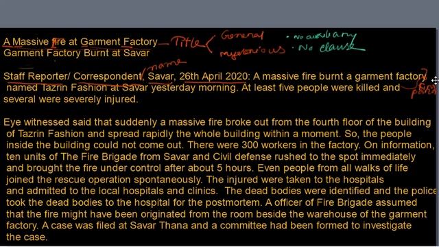 Report Writing For HSC