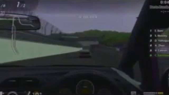 гоночный симулятор треке автомобиль Маттерхорн дождь лето