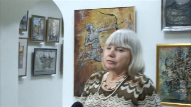 И.Помелова выставка в Протвино начало. Ноябрь 2012г