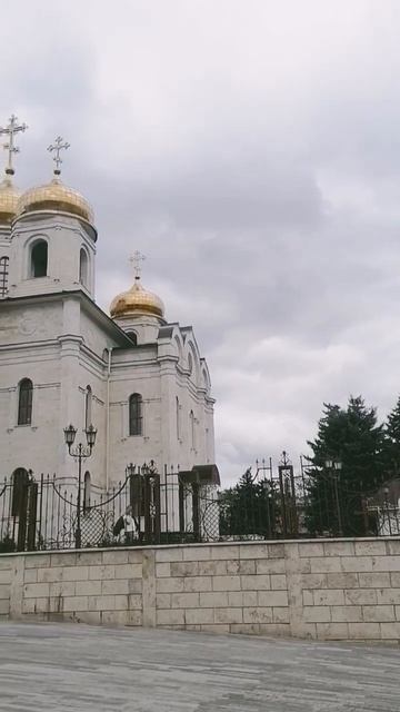 Спасский Собор, возле цветника🏛️Пятигорск