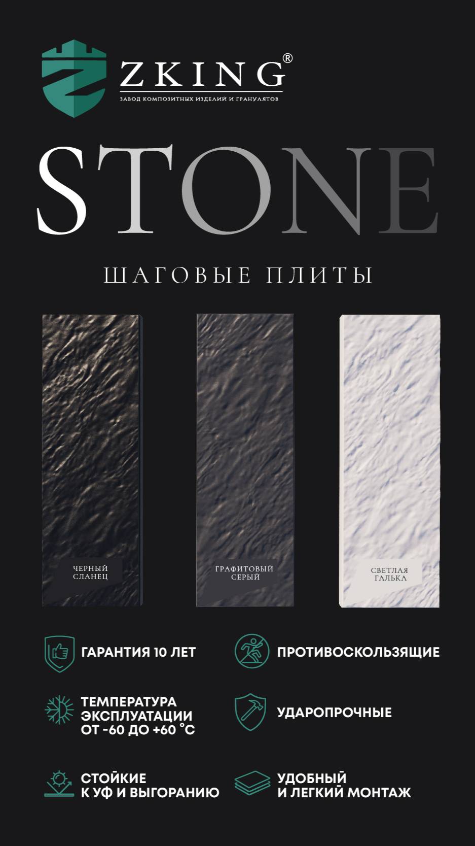 Краш-тест полимерпесчаных шаговых плит STONE для садовых дорожек и благоустройства