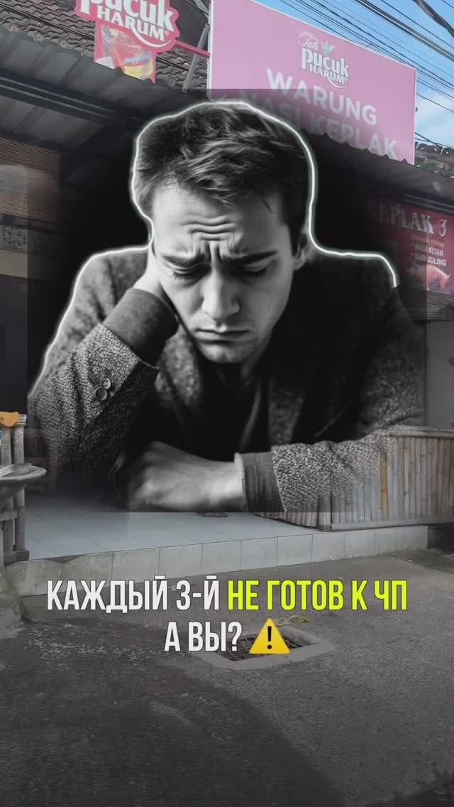 Каждый 3-й не готов к ЧП, а вы ?