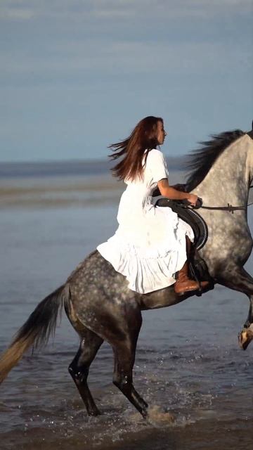 💃как она держится в седле?🐎