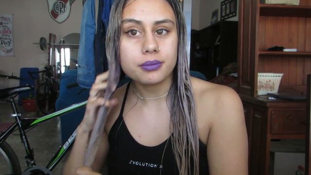 PROBANDO MASCARILLA HAIR FOOD BANANA PARTE 2 / SHAMPOO Y ACONDICIONADOR HAIR FOOD - Agus Jaqueline