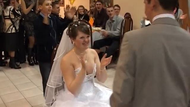 Свадьба. Выкуп за туфельку невесты