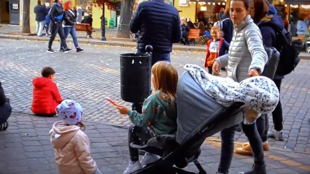 Одесса, осень, Дерибасовская / Odessa, Autumn, Deribasovskaya Street