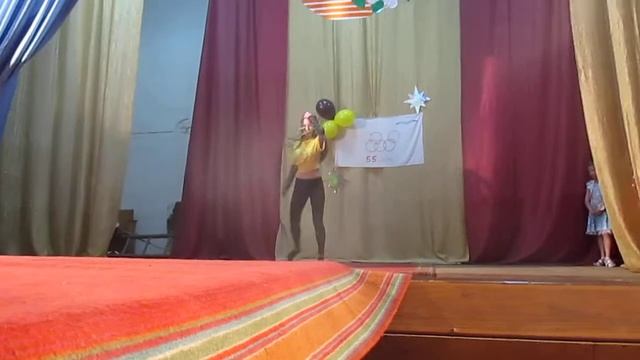 Танец хип хоп. Лагерь Чайка 2016