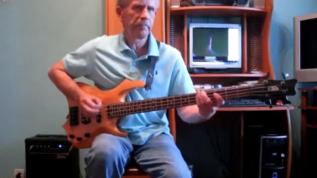 Grand Funk  -  Got This Thing On The Movie -  бас (BASS COVER)