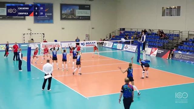 Волейбол женщины Высшая Лига А 1-й тур 2-й матч Сахалин Vs Омичка