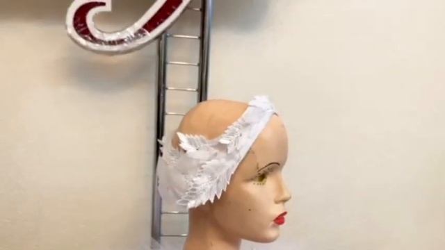 Головной убор для белого лебедя (Одетта) S0137