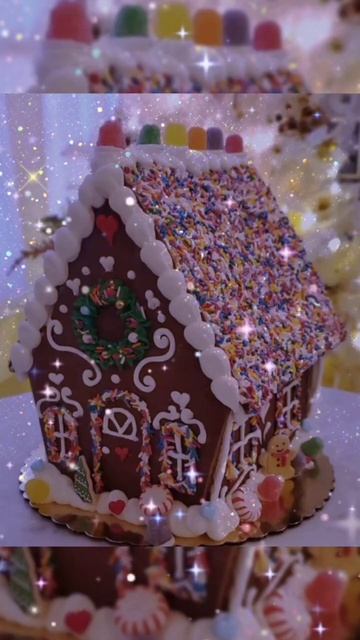 Gingerbread Houses Decoration #shorts #gingerbread #youtubeshorts