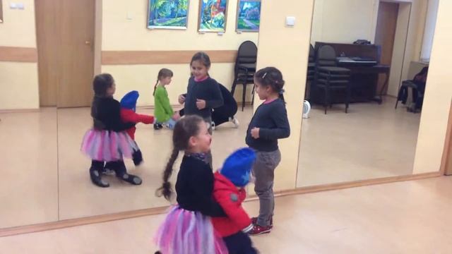 После тренировки танцев