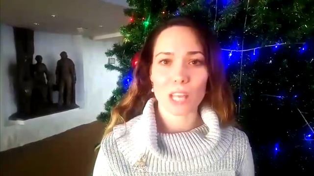 Мария Куимова-Литвиненко поздравляет с новым годом!