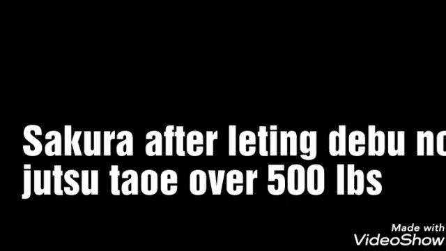 Sakuras Weight Gain