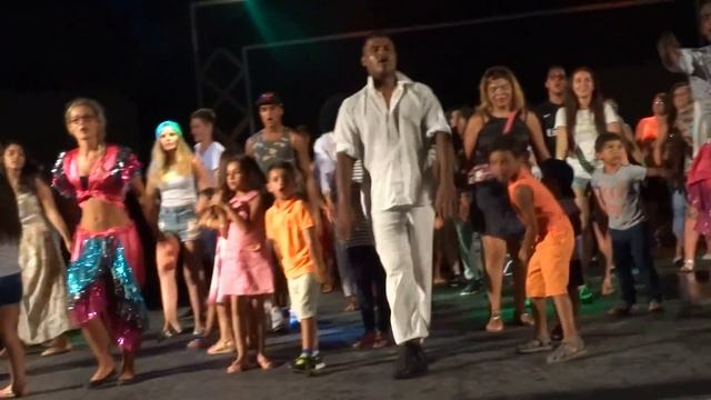 Welcome Meridiana Djerba 4 КЛУБНЫЕ ТАНЦЫ июль 2016 год