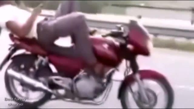 Мото Приколы. (07.01.2016) HD