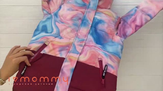 Тепла куртка для дівчинки від Mountain Warehouse