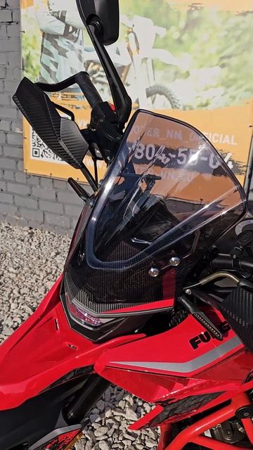 Собрали для нашего покупателя обновленный мотоцикл FUEGO Tekken.