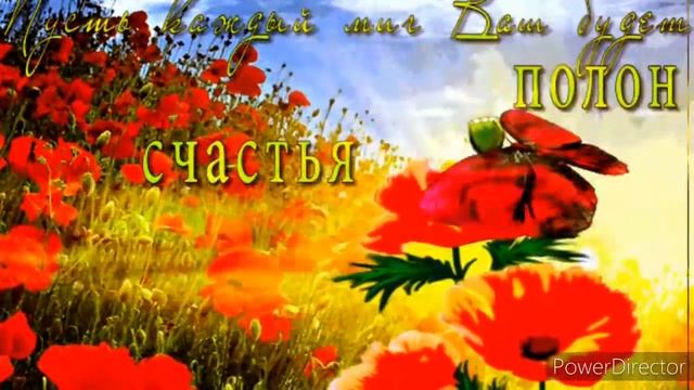 Доброе утро и удачного дня!