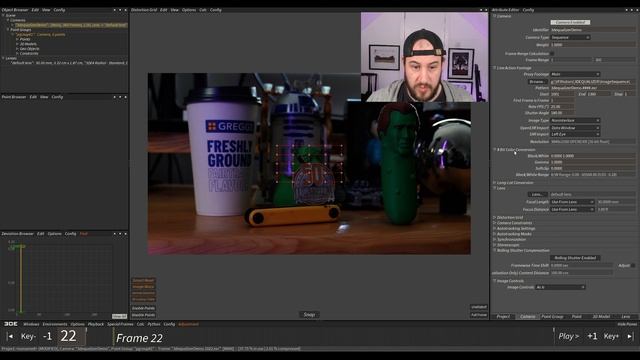 3Dequalizer 4 R8 - Learn Matchmove - Loading An Image Sequence - Part 2
