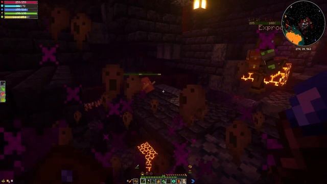 Я провел 100 дней в МАГИЧЕСКОМ майнкрафте ХАРДКОРЕ