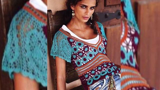 вязаные вещи крючком/идеи