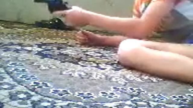 прикол с пистолетом