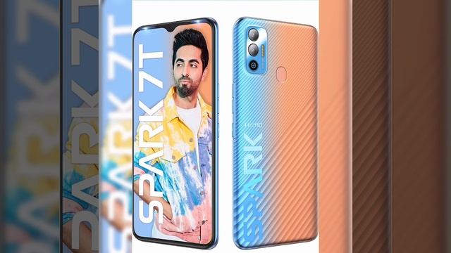 Tecno Spark 7T(Nebula Orange, 4GB RAM, 64GB Storage) 6000 MAh Battery| |@Tecno Phone//buy This 👇👇