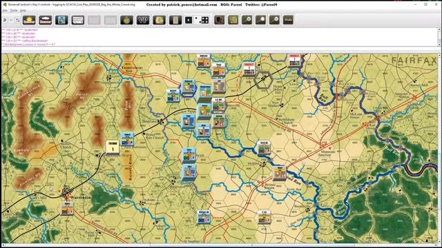 GCACW Live - Stonewall Jackson's Way II - Bag The Whole Crowd - Turn 2 Of 3