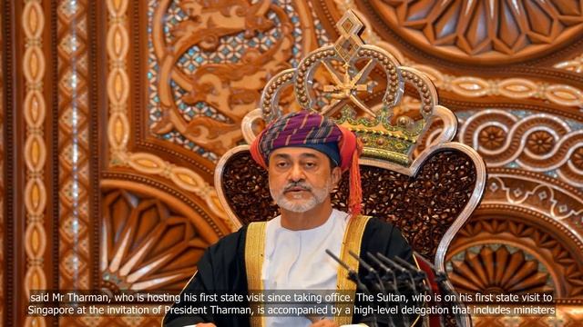 ‘Singapore Street’ To Be Included In Oman’s Smart City, Says Visiting Sultan