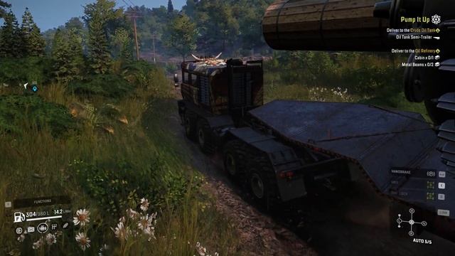 Snowrunner: Северная Каролина | Ничего лишнего и А как качать дальше | 47