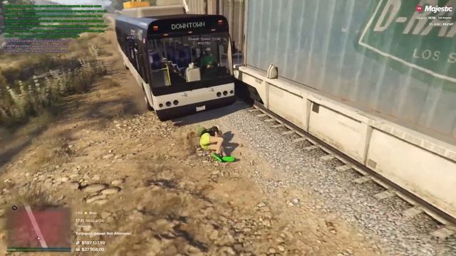 ИЗУЧИЛА ПОЕЗД, СДЕЛАЛА РАСПИСАНИЕ и ВЕЗУ УГОНКУ. Majestic RP | GTA 5