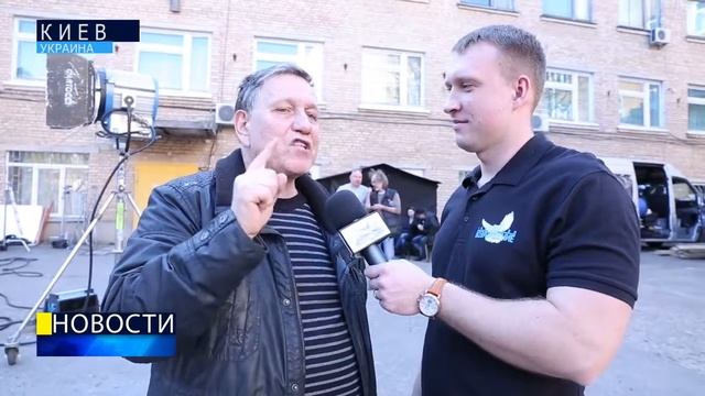 РЕПОРТАЖ СО СЪЕМОК НОВОГО ФИЛЬМА 'БОЛЬШОЙ БОЙ'