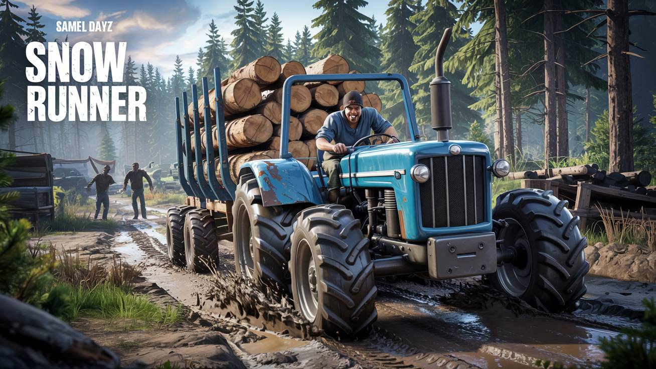 Snow Runner стрим / озвучка чата /