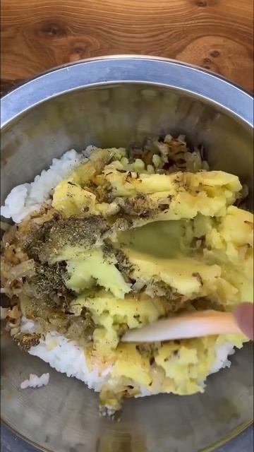 Картофель +  рис Очень вкусно!     Описание в комментариях