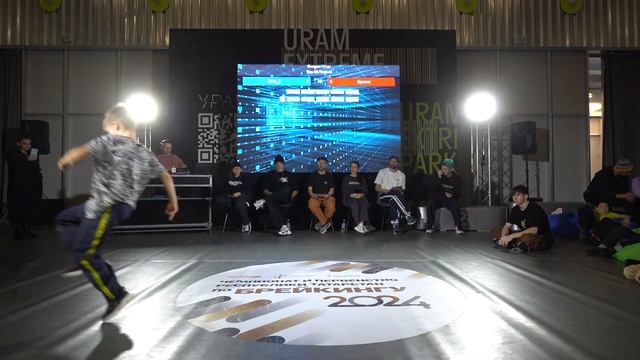 Bulat Z Vs Sparrow / Мальчики 7-9 лет / ТОП 16 / Чемпионат и Первенство РТ по брейкингу 2024