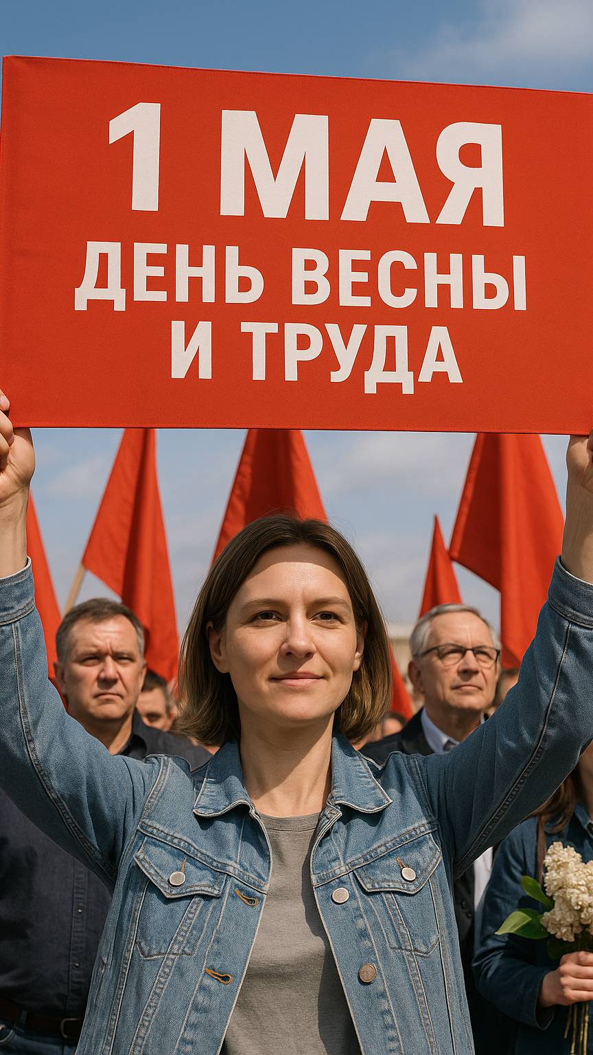 С Первомаем!