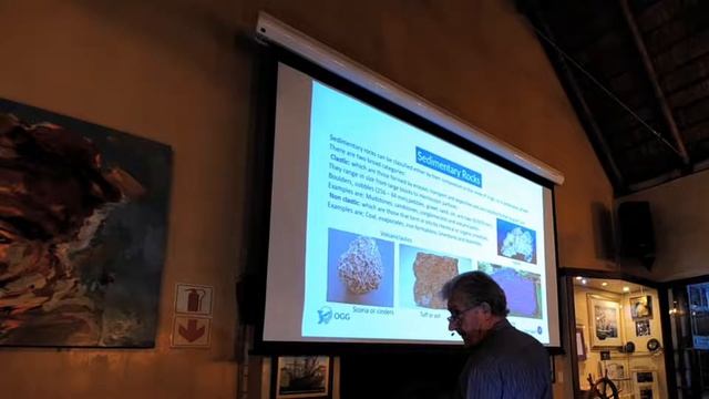 Marine Evening October 2022: Geology Rocks