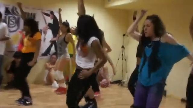 Blazin (FRANCE) Dancehall Workshop In Moskow 2011