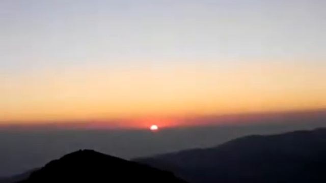 Изгрев от Мусала 29.08.2010